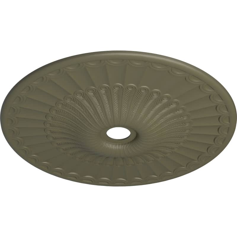 36 5/8"OD x 3 5/8"ID x 2 3/8"P Galveston Ceiling Medallion