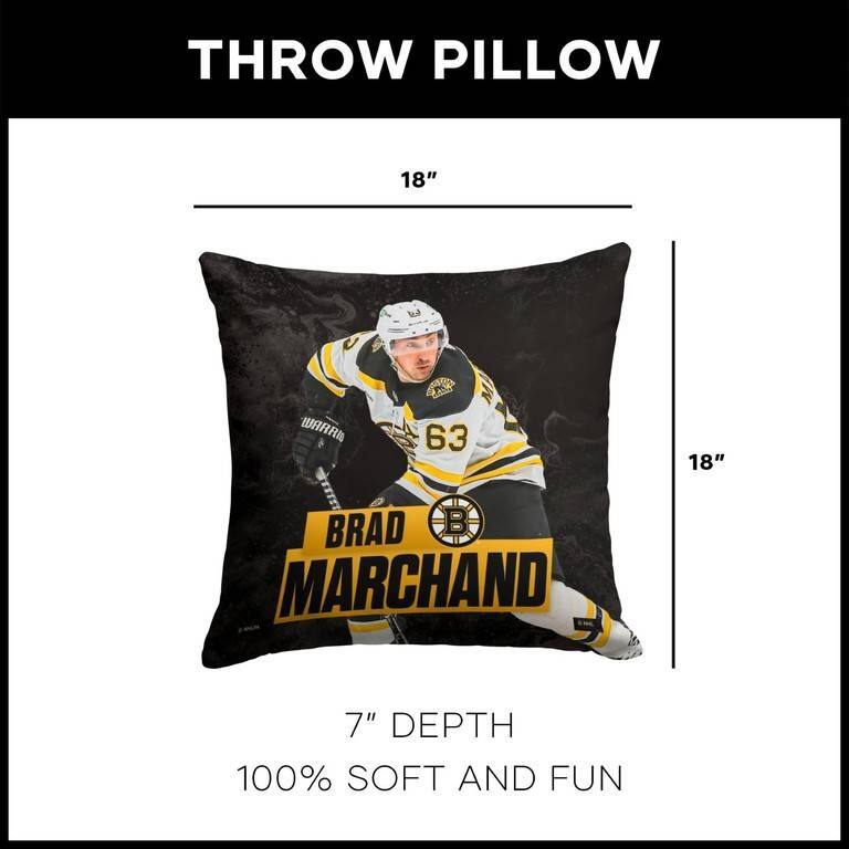 NHL Player 18 Inch Throw Pillow