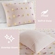 preview thumbnail 73 of 82, Callie Cotton Jacquard Pom Pom Comforter Set by Intelligent Design Kids