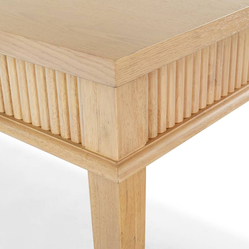 SAFAVIEH Couture Shelbie 1-Drawer Reeded Desk
