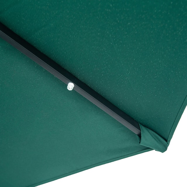 Ainfox 10ft Patio Umbrella with Lights Outdoor Solar Umbrella