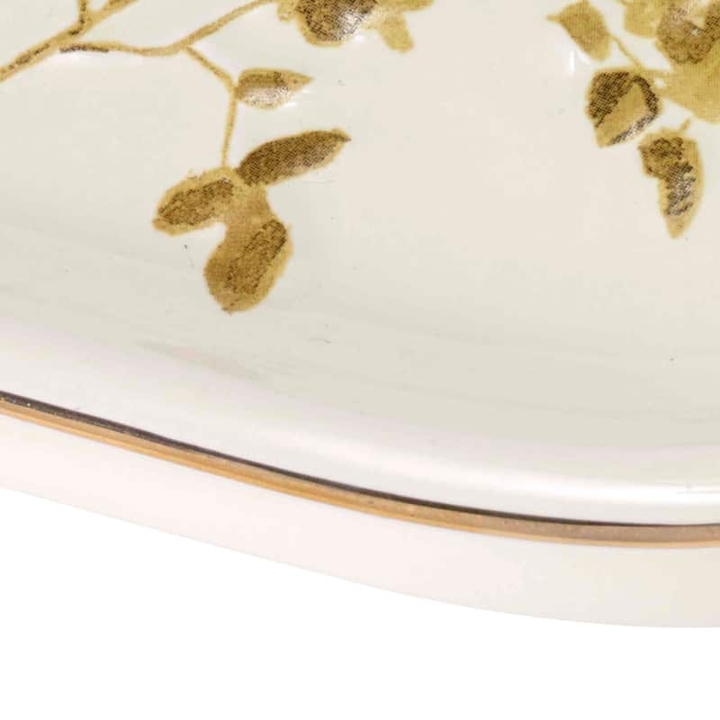 Avanti Linens Gilded Birds Tray - Ivory