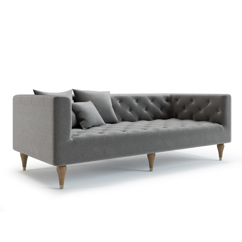 Allan Sofa - Charcoal Grey Fabric