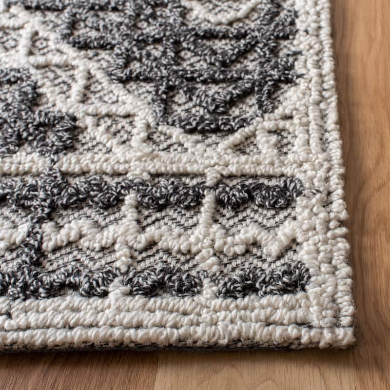SAFAVIEH Handmade Trace Anika Wool/ Viscose Rug
