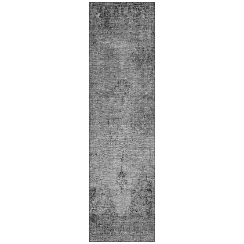 Machine Washable Indoor/ Outdoor Chantille Vintage Traditional Rug