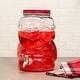 preview thumbnail 4 of 3, 10 Strawberry Street Glass Santa Drink Dispenser - 169 fl oz