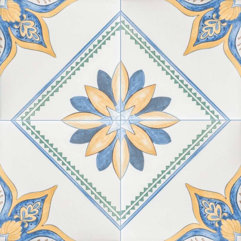 Monastery 8in x 8in Porcelain Floor and Wall Tile
