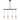 Kassidy Black Industrial Loft Island Pendant Chandelier Light with Edison Bulbs - 32.5-in W x 16-in H x 5-in D