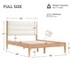 preview thumbnail 48 of 48, Spruce & Spring Mason Upholstered Platform Bed Frame with Headboard