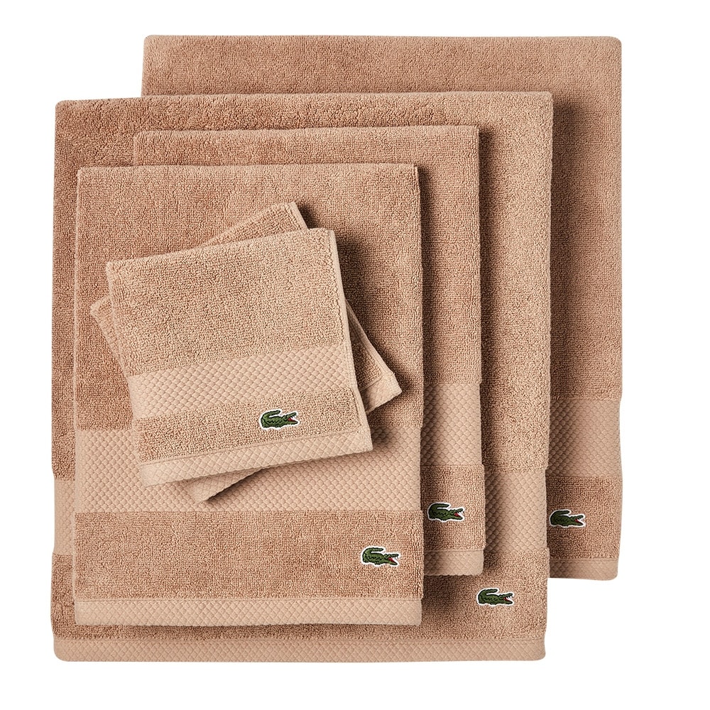 Lacoste Heritage 6 Piece Towel Set - Bed Bath & Beyond - 38423331