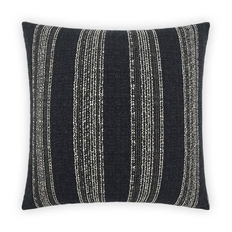 Farkle Black Decorative Throw Pillow