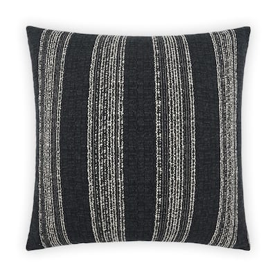 Farkle Black Decorative Throw Pillow