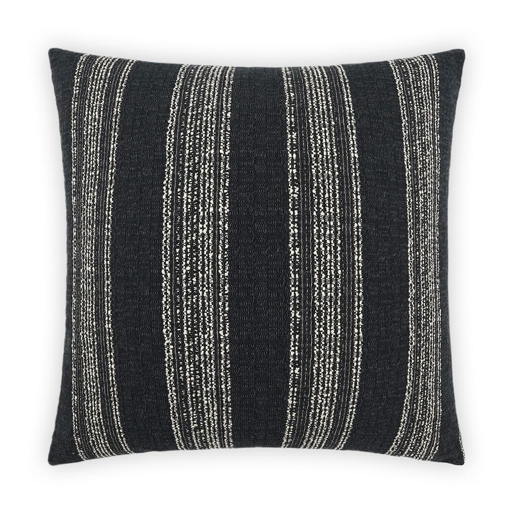Farkle Black Decorative Throw Pillow