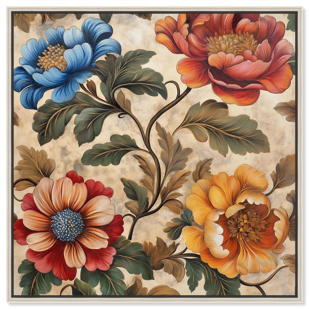 Golden Gardenia III Canvas by Art Remedy