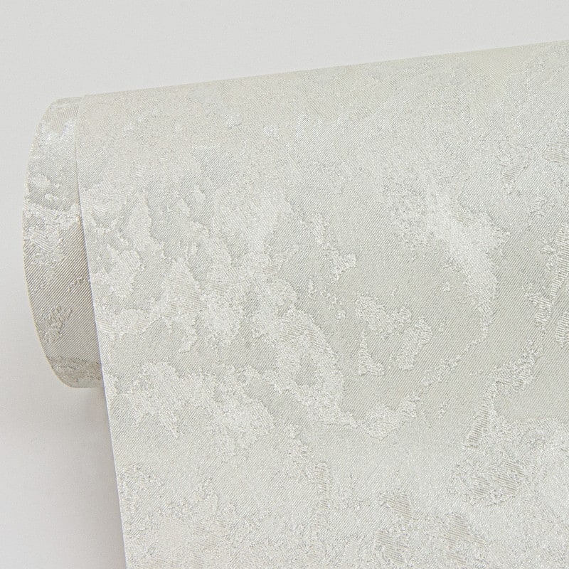 Sirpi Francesca Silver Texture Wallpaper - 20.9 x 396 x 0.025