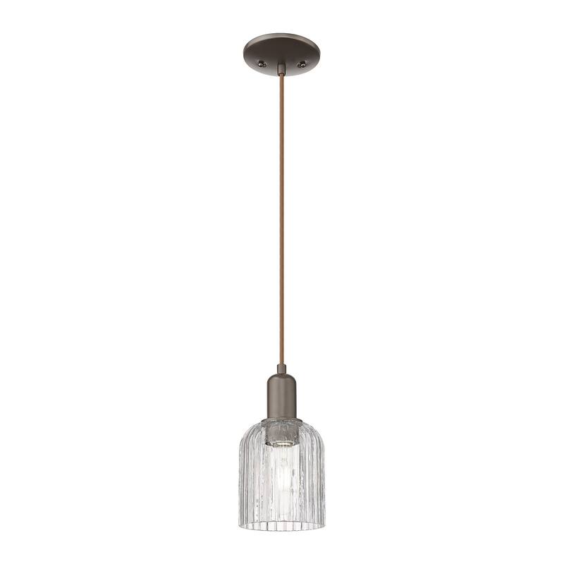 Innovations Lighting Downtown Urban - Bridal Veil - 1 Light 5" Cord Hung Mini Pendant