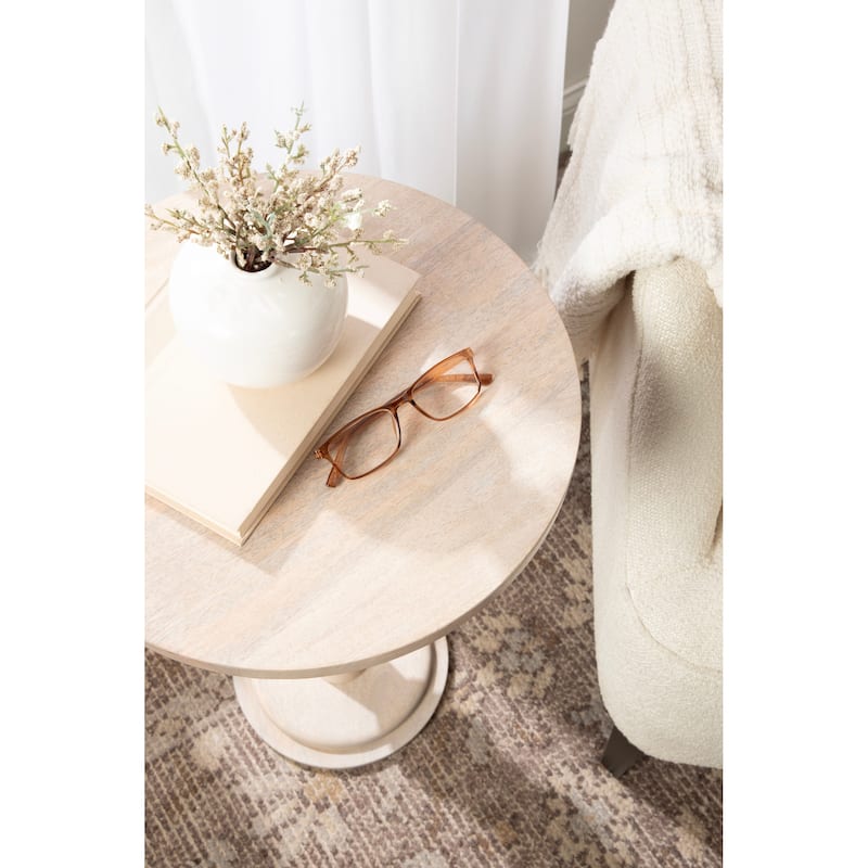 Kate and Laurel Wegner Wooden Side Table