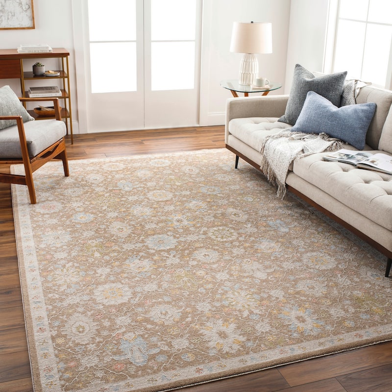 Artistic Weavers Fay Vintage Persian Area Rug - 2' 7" x 4' - Brown