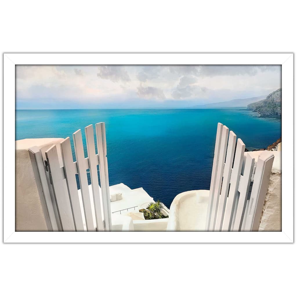 "Blue Dreams" by Mike Calascibetta Print on Acrylic