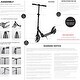 preview thumbnail 9 of 7, Lascoota Kick Scooter for Adults & Teens. Lightweight Foldable Scooter with 8" Wheels