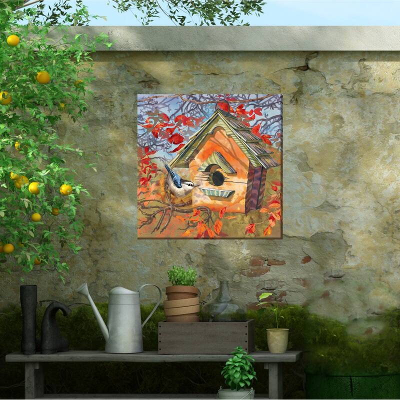 Autumn Bird Outdoor Art