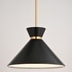 preview thumbnail 4 of 9, Vaxcel Lighting P0398 Racine 15" Wide Pendant