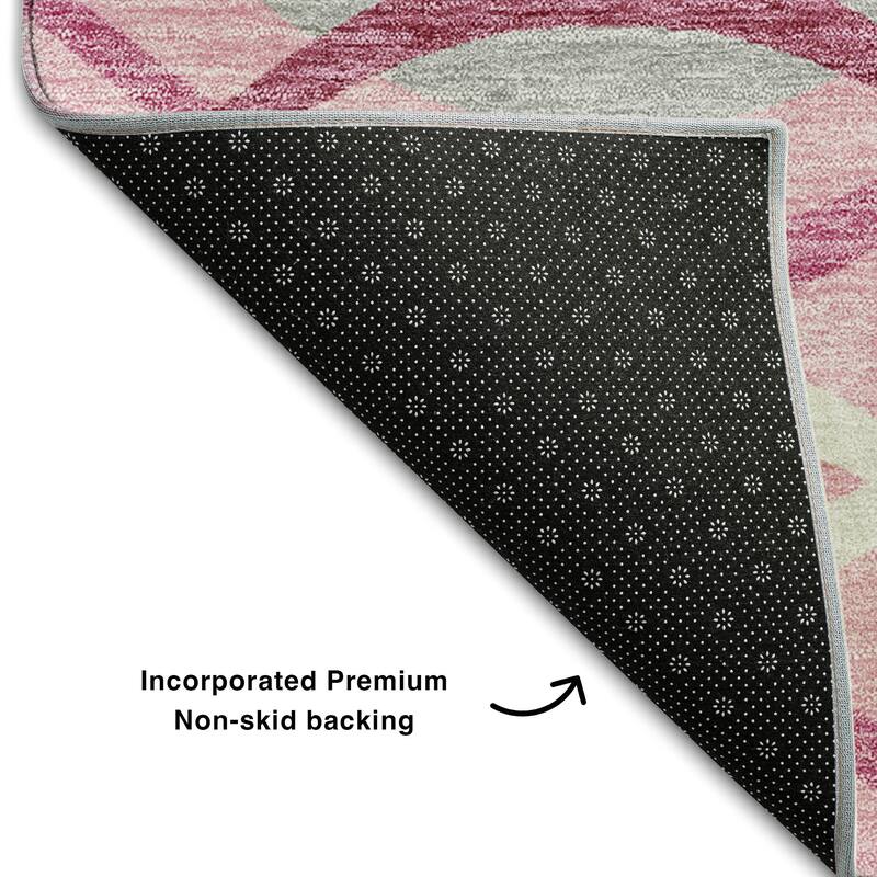 Premium Washable Super Soft Contemporary Dickerson Mayfield Rug