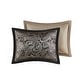 preview thumbnail 72 of 72, Madison Park Whitman Reversible Oversized 5-piece Jacquard Bedspread Quilt Set with Shams and Embroidered Throw Pillows
