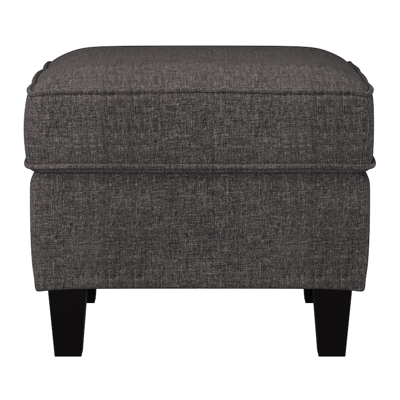 2 Piece Georgia Accent Chair with Ottoman Set