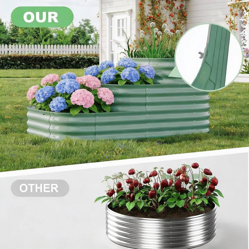 3-in-1 Raised Garden Bed