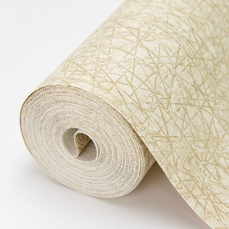 Warner Nagano Taupe Distressed Texture Wallpaper