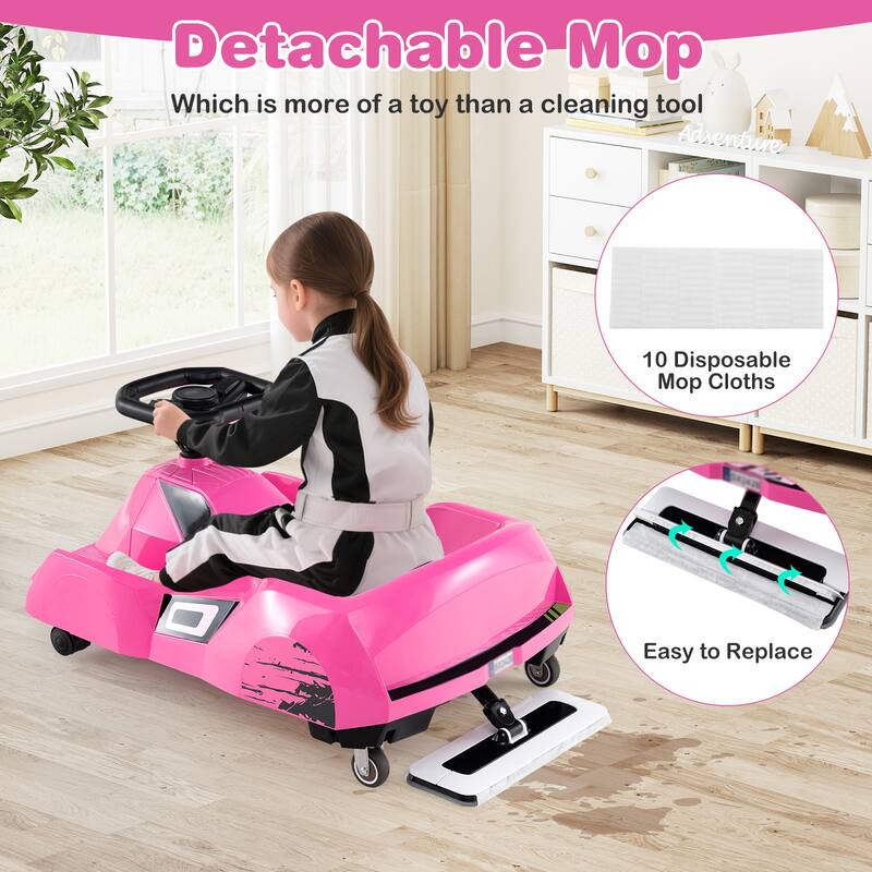 Kids 12V Ride on Car with Remote Control, Anti-Rollover Wheels Horn and USB Connectivity - 31" × 18" × 14" (L × W × H)