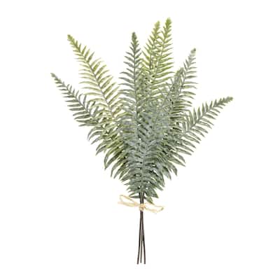 Artificial Fern Foliage Bundles- 20.5" - Green - Set of 2