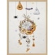 preview thumbnail 4 of 5, "Halloween Dreamcatcher" Framed Print Wall Art Beige - Large