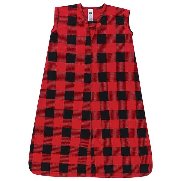 slide 1 of 1, Hudson Baby Cotton Sleeveless Wearable Sleeping Bag, Sack, Blanket, Buffalo Plaid