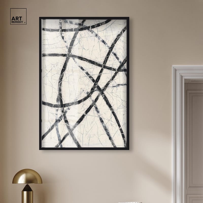 Intersecting Lines II Shadowbox by Art Remedy
