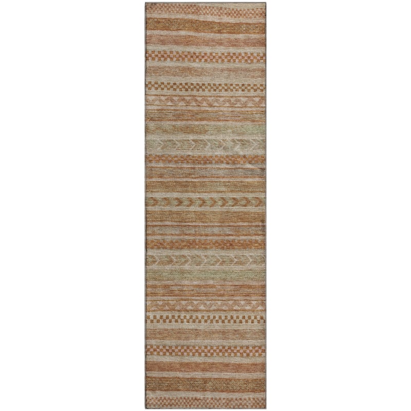 Premium Washable Super Soft Boho Stripes Mayfield Rug