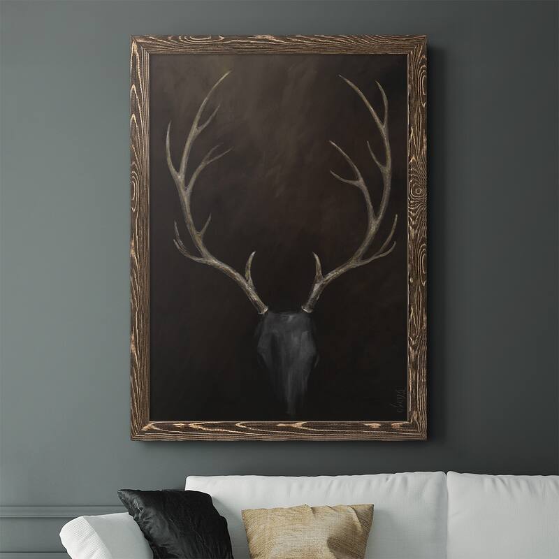 Buck-Premium Framed Canvas - Ready to Hang