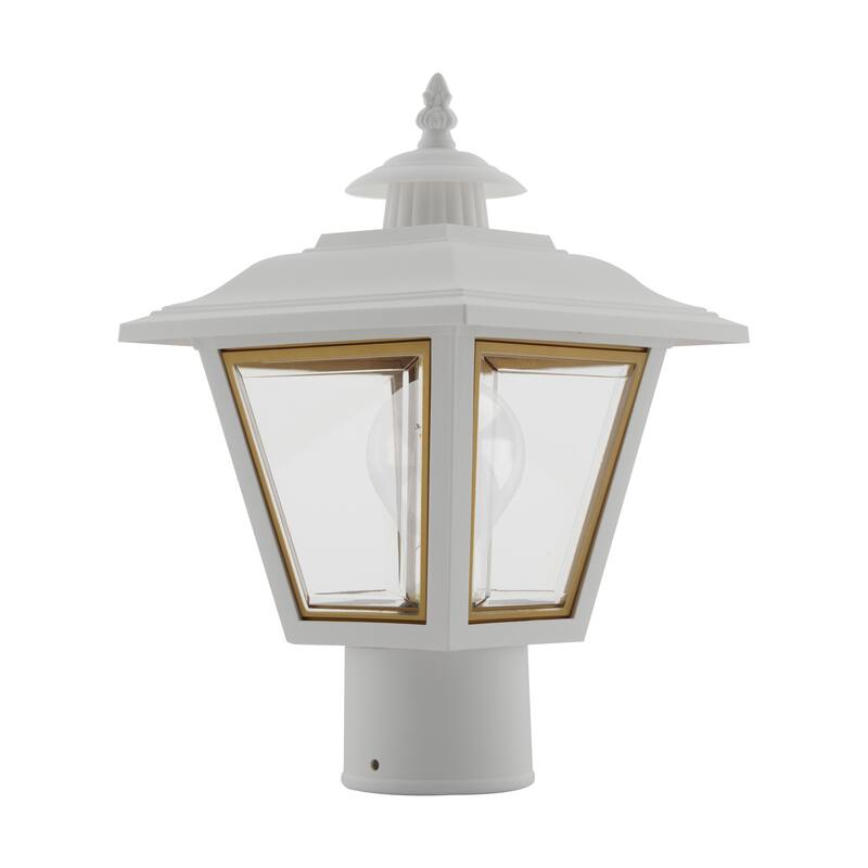 1-Light Poly Coach Post Lantern
