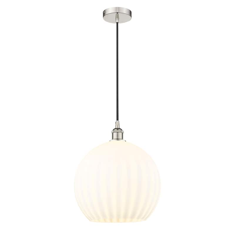 Innovations Lighting 616-1P 17 14 White Venetian Pendant White