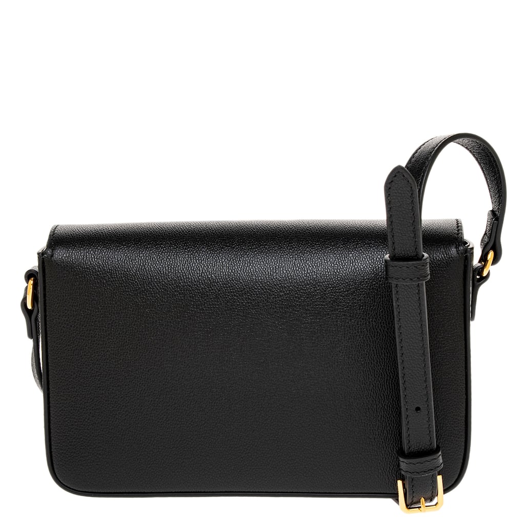 Burberry Hampshire Small House Check & Leather Crossbody