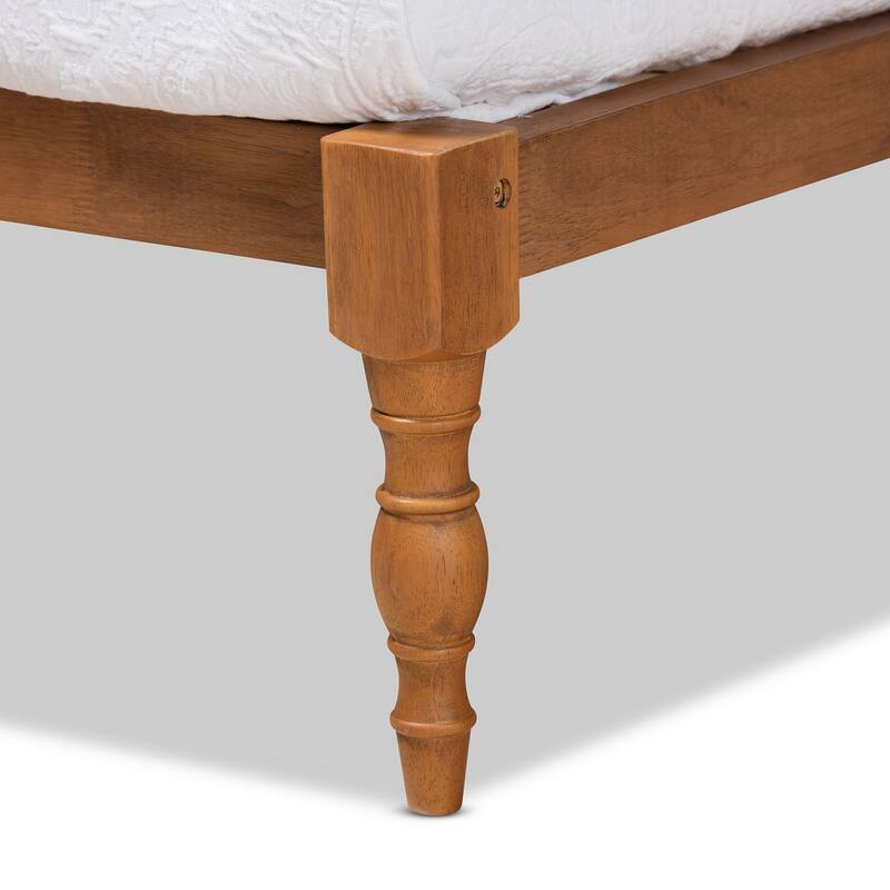 Iseline Modern and Contemporary Twin Size Platform Bed Frame
