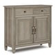 preview thumbnail 89 of 92, WYNDENHALL Hampshire 40" Wide Solid Wood Traditional Entryway Storage Cabinet - 40"w x 15"d x 36" h