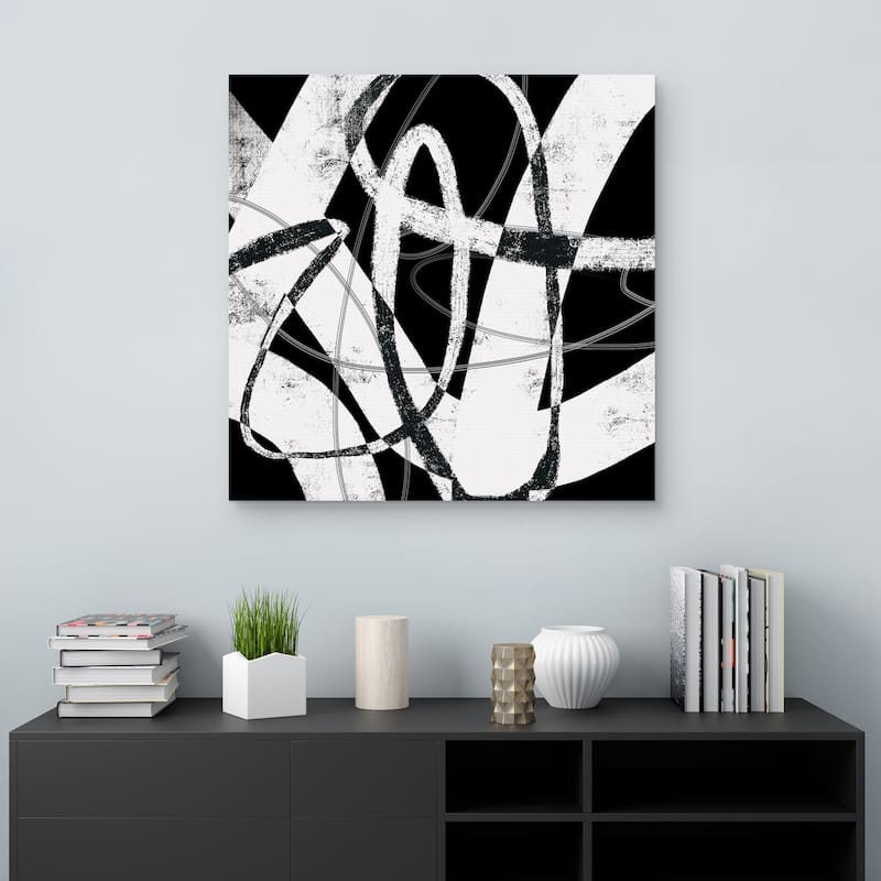 Into Motion IV by Lisa Ridgers Canvas Art Print