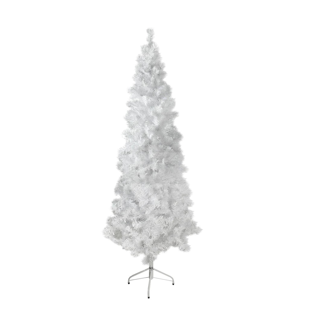 Slim White Winston Pine Artificial Christmas Tree - 6.5' - Unlit - 6.5 Foot