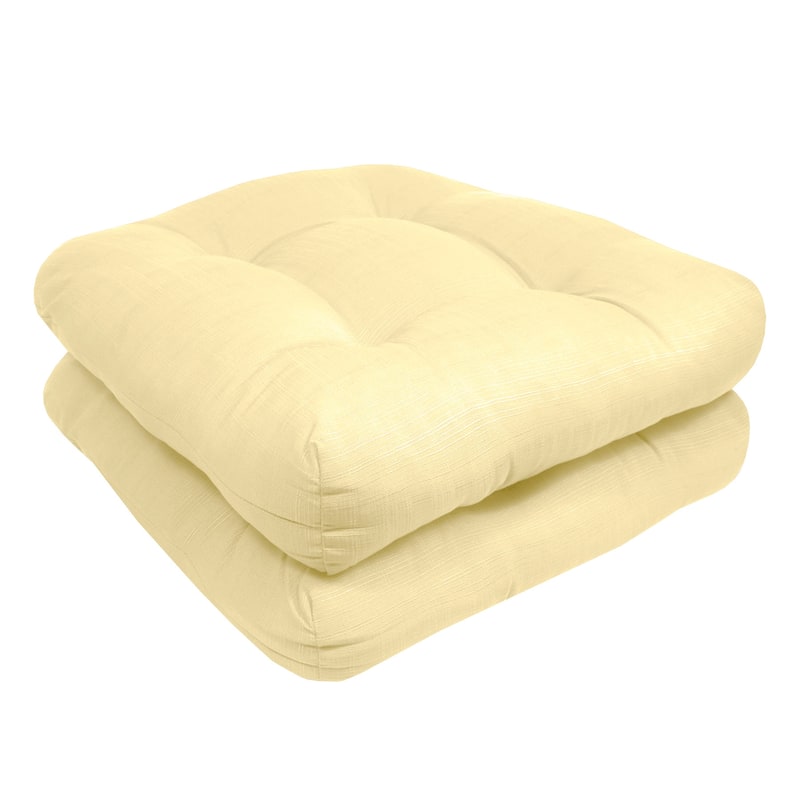 Indoor-Outdoor Reversible Patio Seat Cushion