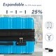 preview thumbnail 9 of 61, Siavonce Lightweight Luggage Sets Suitcase 3 Pcs