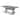POLYWOOD Farmhouse 37" x 72" Dining Table