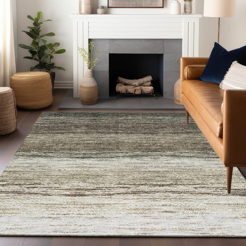 Premium Washable Super Soft Chunky Ombre Mayfield Rug