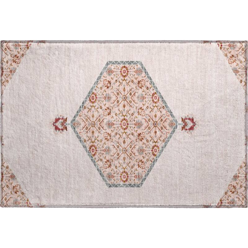 Premium Washable Super Soft Traditional Global Mayfield Rug